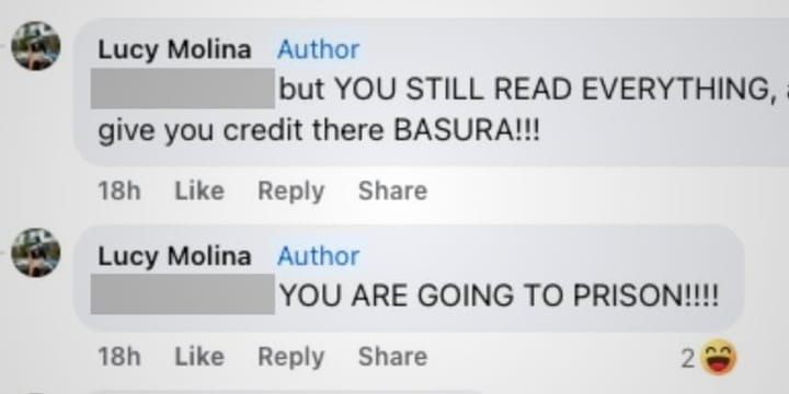 Adams 14 Board Director connects with a constituent.